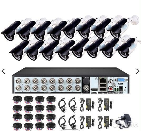 Комплект видеонаблюдения HiWatch Всепогодный