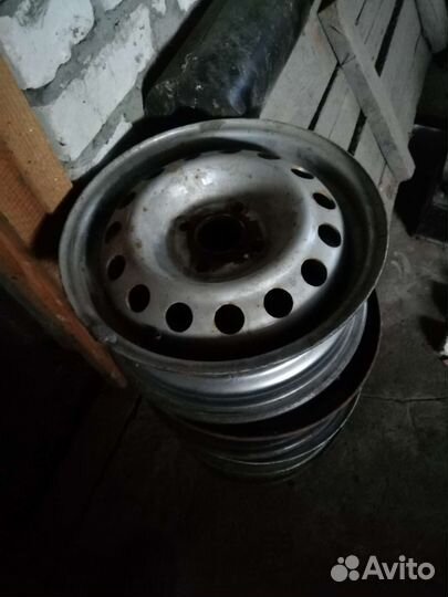 Штампованные диски на 14 4х100