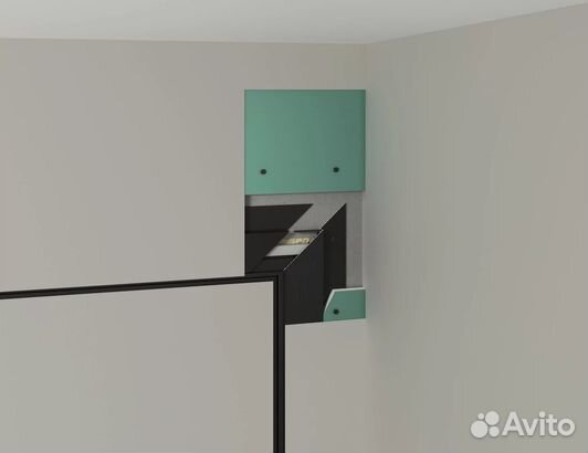 Теневой плинтус напольн. анодиров 3000 мм