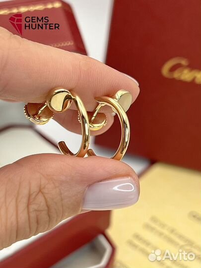 Серьги Cartier juste un clou гвозди