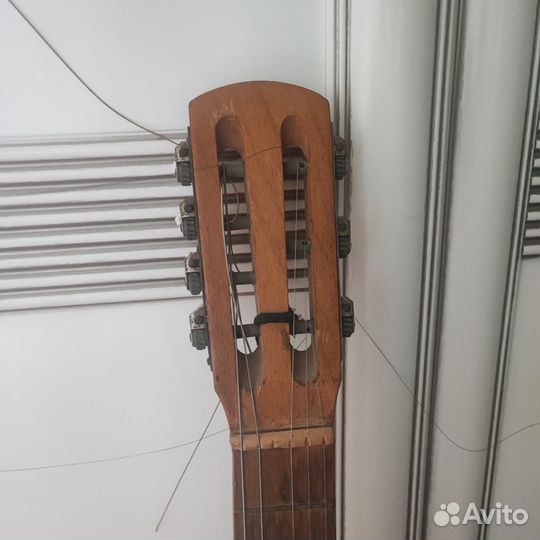 Акустическая гитара бу СССР Ленинград
