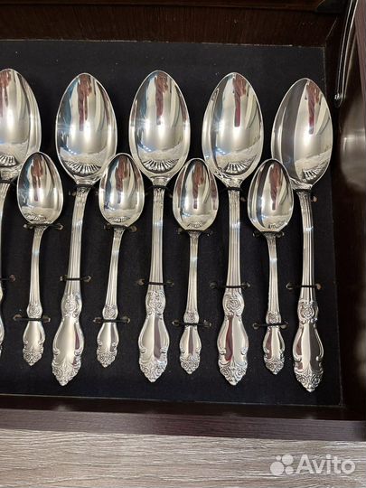 Набор столовых приборов мельхиор СССР