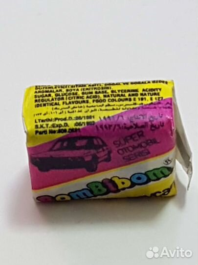 Bombibom жвачка оригинал