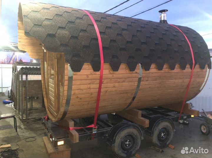 Баня на колесах в аренду