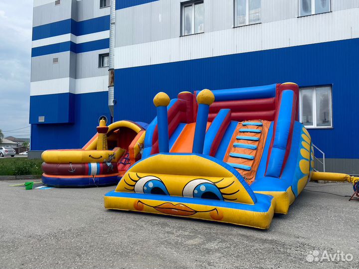 Аренда детских надувных батутов