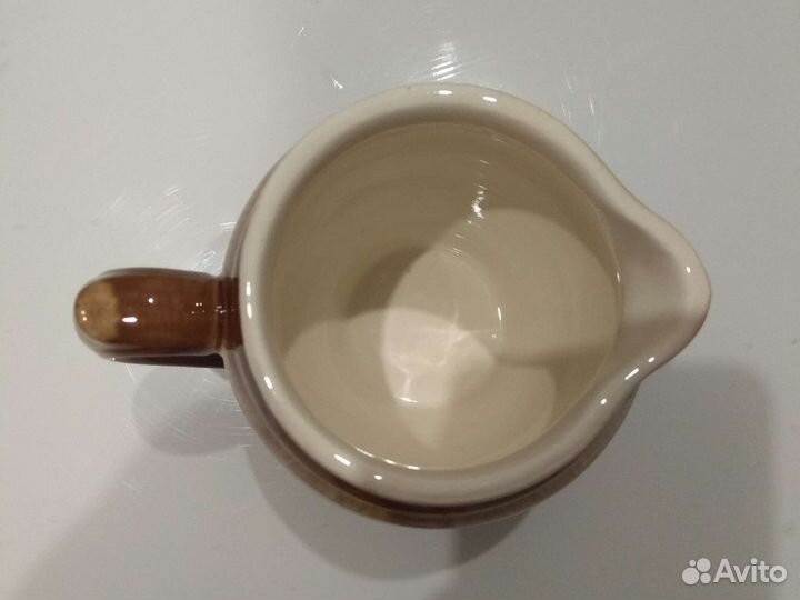 Молочник, сливочник керамический