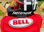 Шлем Bell Moto 9S Flex Fasthouse черный матовый XL