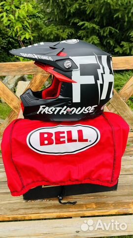 Шлем Bell Moto 9S Flex Fasthouse черный матовый XL объявление продам