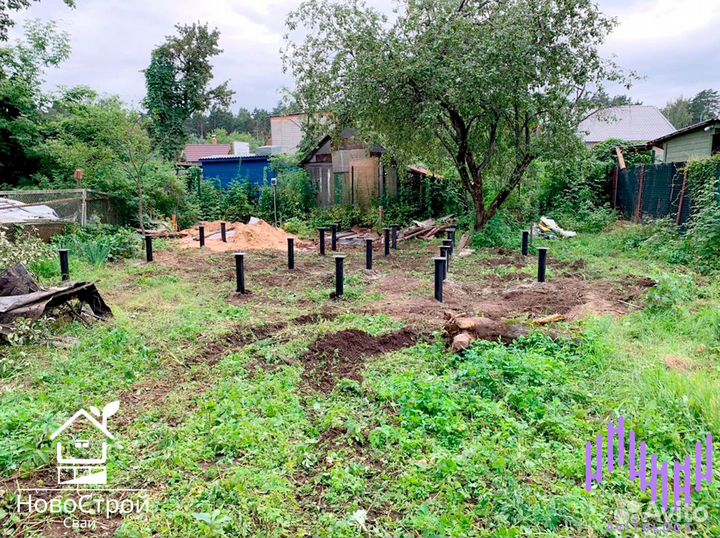 Винтовые сваи