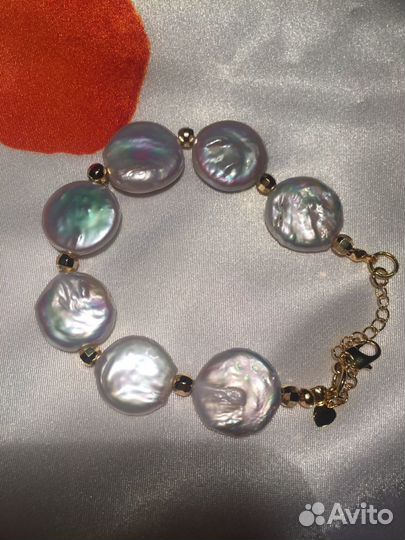 Браслет с жемчугом