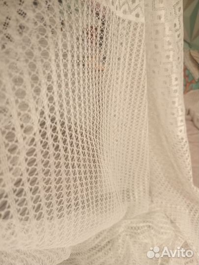 Тюль СССР сеточка 2,6 на 4м