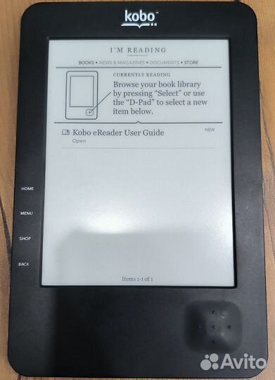 Электронная Книга Rakuten Kobo Touch N905 N647 2Gb