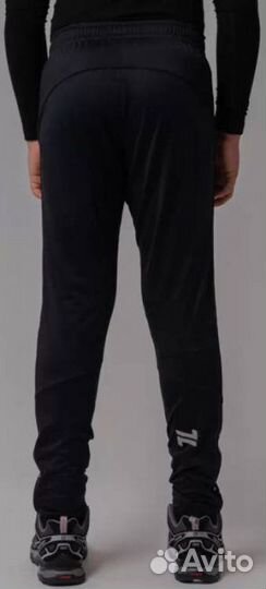 Брюки разминочные nordski JR PRO black