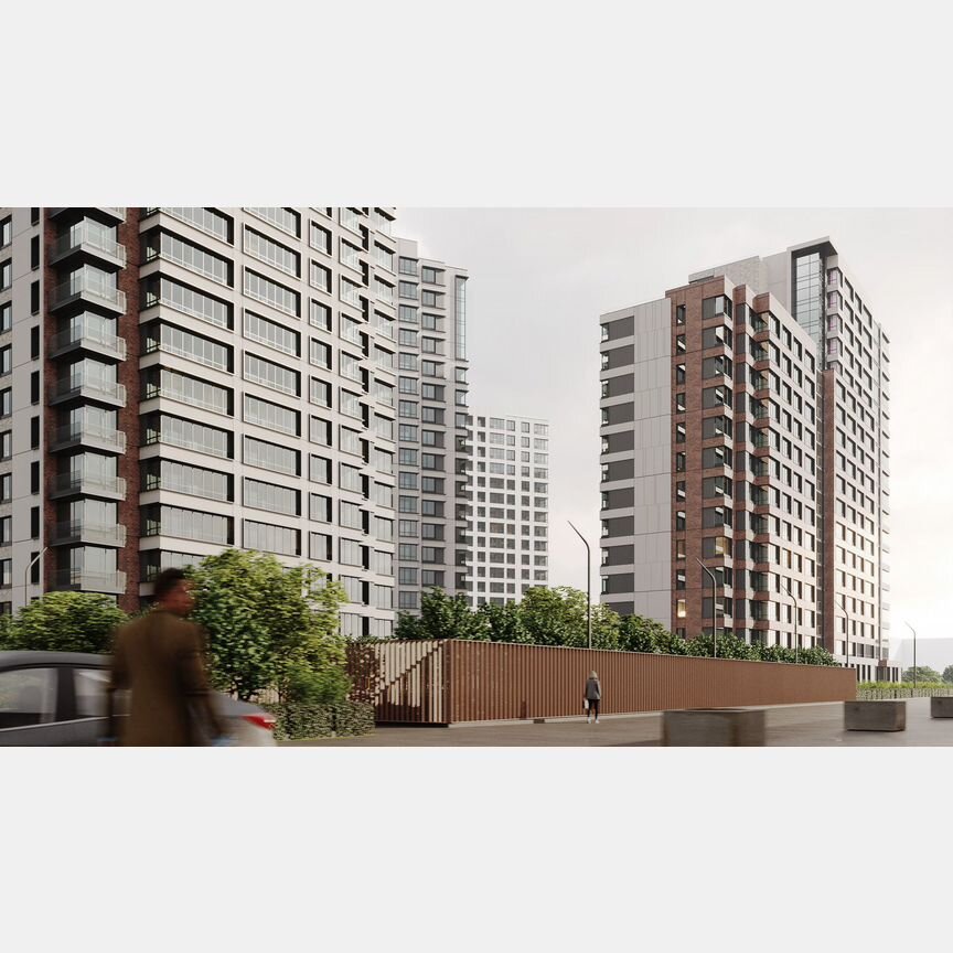 2-к. квартира, 54 м², 10/18 эт.