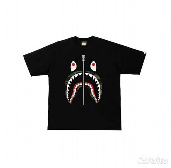 Футболка bape shark