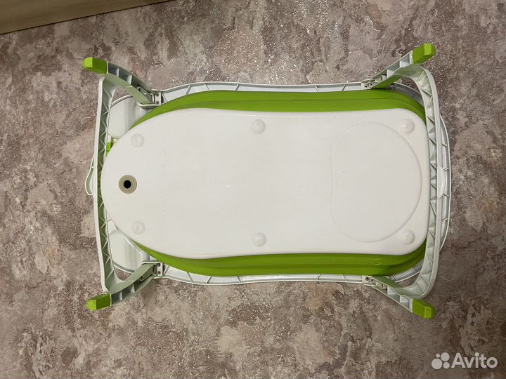 Складная ванночка для купания + горка и гамак