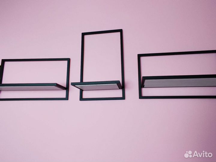 Полочка лофт навесная