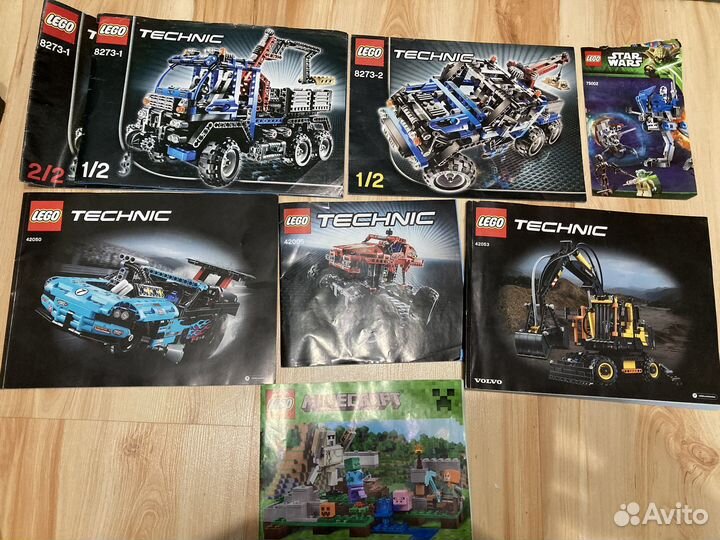 Lego technic city creator россыпью