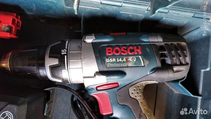 Шуруповерт bosch 14.4 VE-2