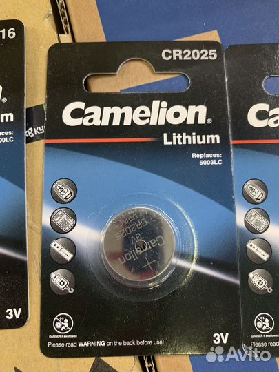 Батарейки Camelion CR2025 CR2016 много