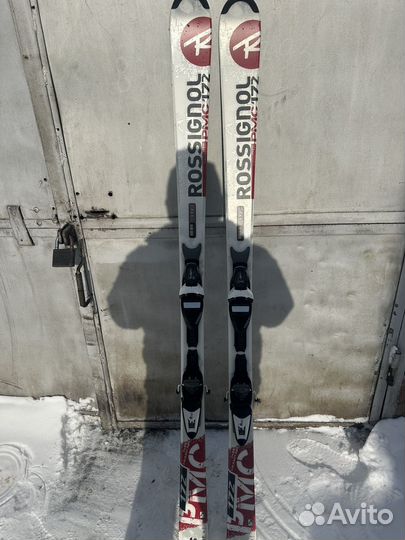 Горные лыжи 172+ ботинки 43