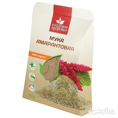 Мука амарантовая Кладовая здоровья 200 г