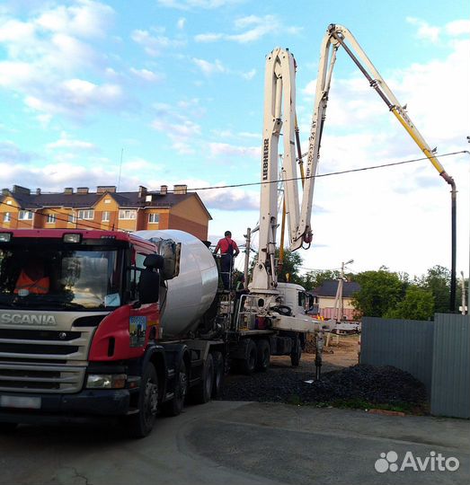 Доставка бетона