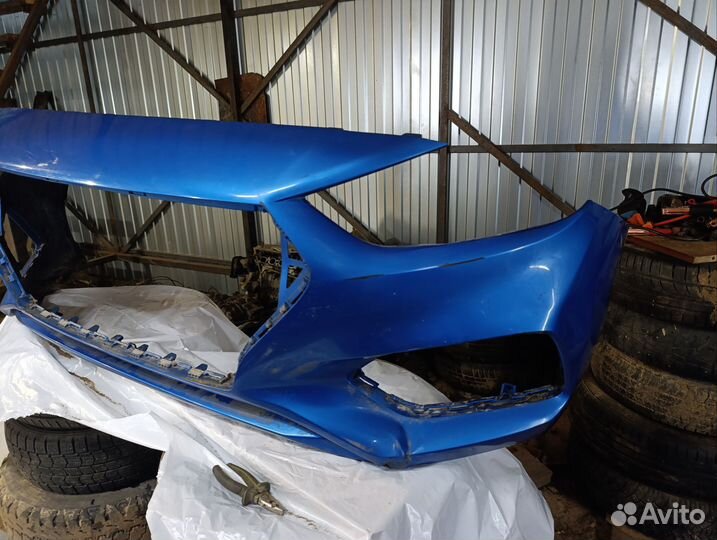 Бампер передний Hyundai solaris 2 2017