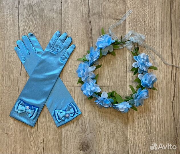 Перчатки и венок эльза Холодное сердце