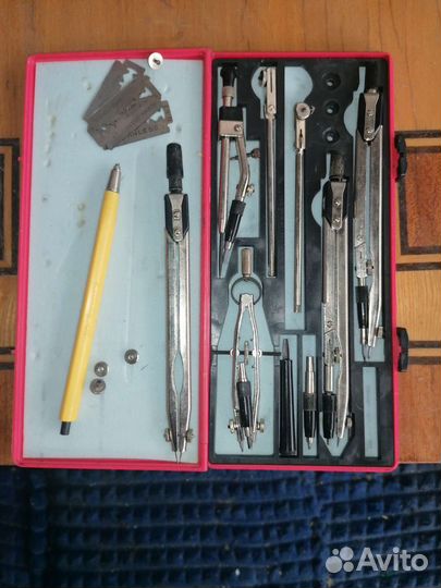 Набор для черчения СССР