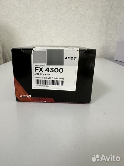 Процессор AMD fx 4300