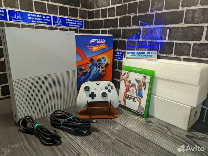 Xbox One S с диководом + диск