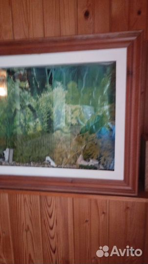 Аквариум настенный