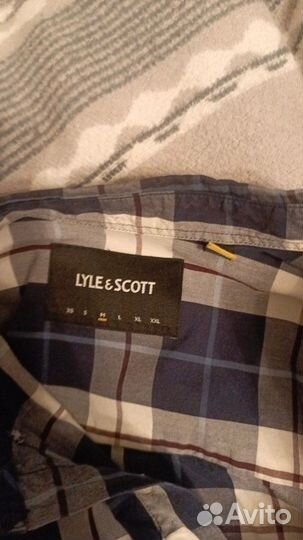 Lyle scott рубашка