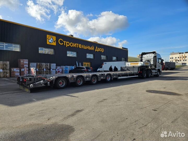 Полуприцеп трал (тяжеловоз) Juterborg JTB-50, 2023