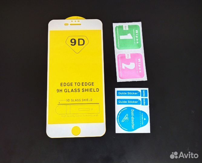 Чехол + защитное стекло на iPhone 8 plus