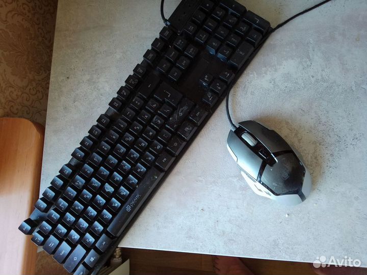 Клавиатура и мышь оклик