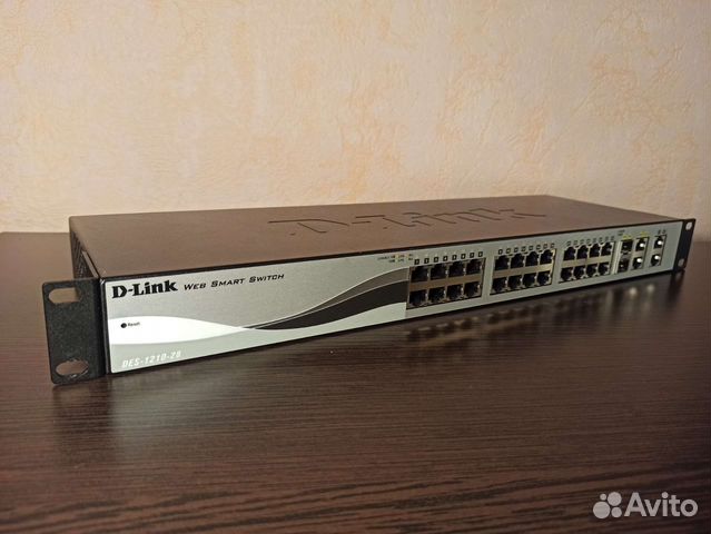 Коммутатор настраиваемый D-link DES-1210-28