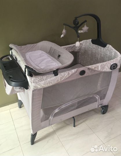 Детская кровать манеж с матрасом