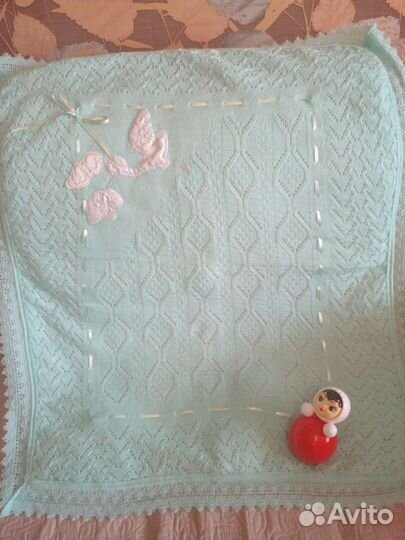 Плед детский на выписку