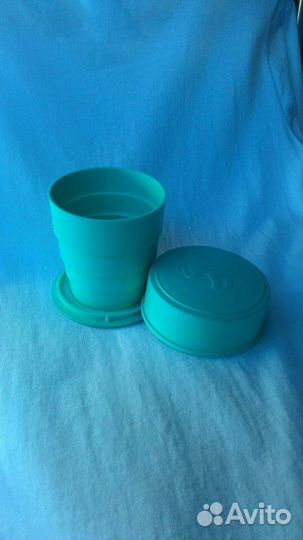 Стакан складной пластмассовый времен СССР