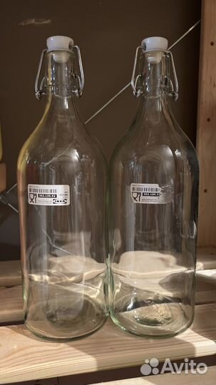 Бутылка с пробкой