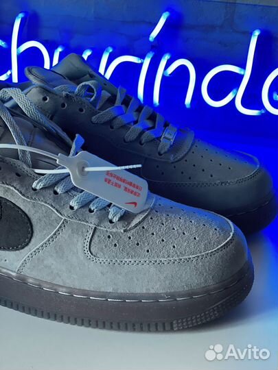 Мужские зимние кроссовки Nike Air Force 1