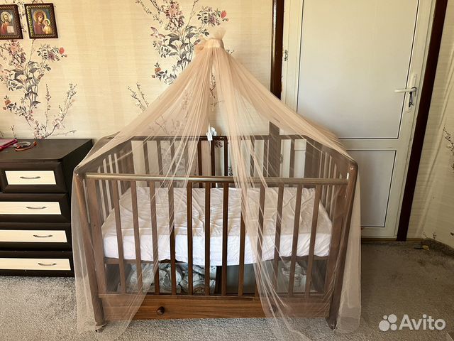 Детская кровать качалка