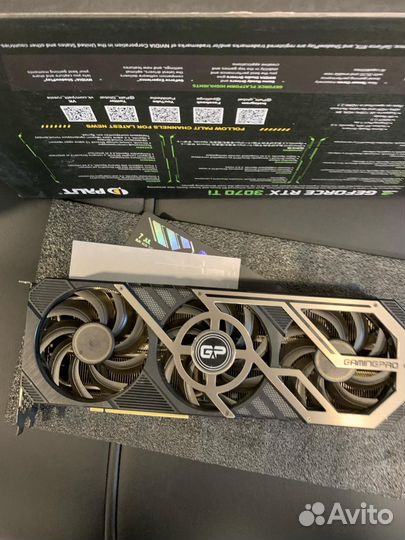 Видеокарта GF RTX 3070ti