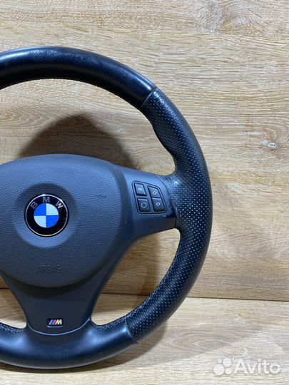 Руль кожаный BMW 3 E90, E91 M-tech Арт. 120341