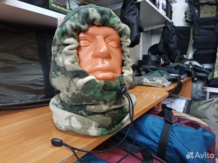 Капор-капюшон/Манишка/Балаклава-труба