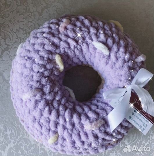 Подушка пончик