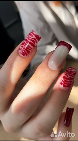 Маникюр,наращивание