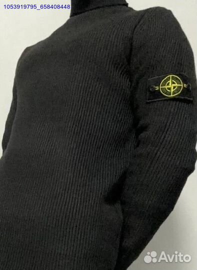 Stone island свитер с горлом вязаный (Арт.92606)